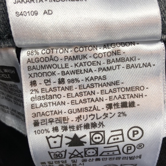 Levis 541 Smoke Gray Cotton Relaxed Fit Denim Jeans - Picture 15 of 17